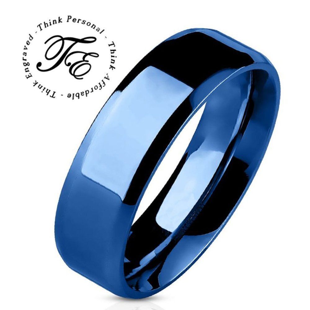 Women's Blue Promise Ring Band - Girls Blue Promise Ring – Promise Ring For Her
